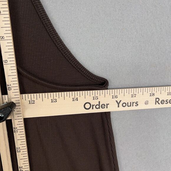 Free People Dress Womens Extra Small Java Salina Maxi Ribbed Halter FP Beach - Picture 13 of 16